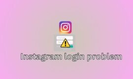 Instagram login Problem